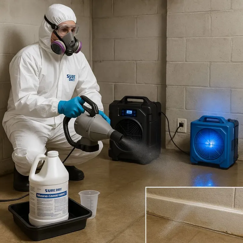 Sanitization and Odor Removal process in Lake Worth, TX