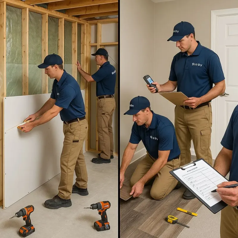 Repairs and Reconstruction process in Lake Worth, TX